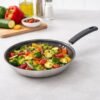 Tri-Ply Stainless Steel Frypan With Ceramic Coating