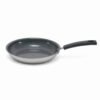 Tri-Ply Stainless Steel Frypan With Ceramic Coating