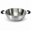 Aluminium Kadai With Glass Lid