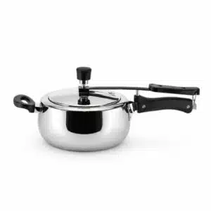 Tri-Ply Stainless Steel Innerlid Belly Pressure Cooker