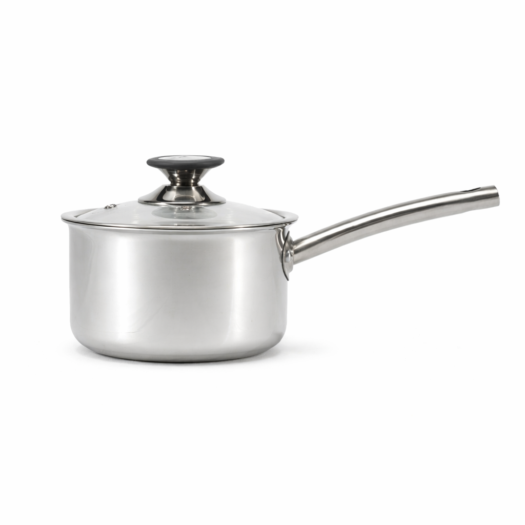 Tri-Ply Stainless Steel Milkpan 18 cm