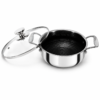 Tri-Ply Stainless Steel Kadai 20cm