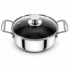 Tri-Ply Stainless Steel Kadai 20cm