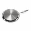 Tri-Ply Stainless Steel Dosa Tawa 28 cm